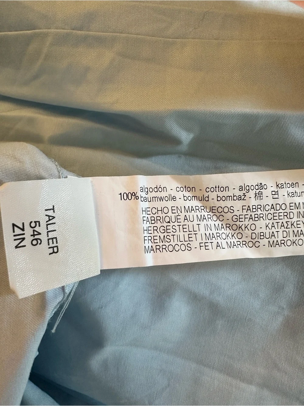 ZARA Light Blue Smocked Tiered Midi Maxi Dress